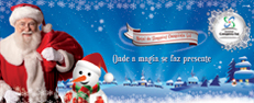 O Papai Noel chegou no Shopping Conquista Sul