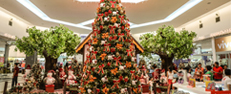 Já é natal no Shopping Conquista Sul