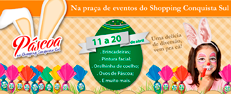 Páscoa no Shopping Conquista Sul
