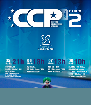 2ª Etapa do Circuito Conquistense de Poker
