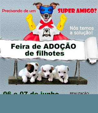 Feira de Adoção de filhotes no Conquista Sul Feira de Adoção de filhotes no Conquista Sul