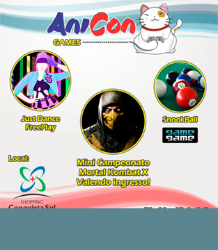 AniCon Games – Festival de Jogos e Cultura Pop AniCon Games – Festival de Jogos e Cultura Pop