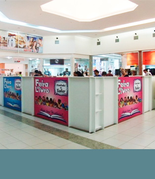 Feira do Livro no Shopping Conquista Sul