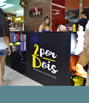 Abertura do Quiosque 2porDois no Shopping Conquista Sul Abertura do Quiosque 2porDois no Shopping Conquista Sul