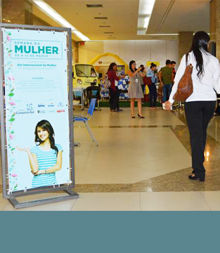 Semana da Mulher no Conquista Sul Semana da Mulher no Conquista Sul