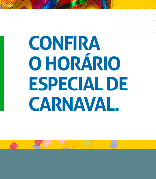 Horário de Funcionamento no Carnaval