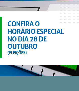 Horário de Funcionamento no 2º turno das Eleições 2018 Horário de Funcionamento no 2º turno das Eleições 2018
