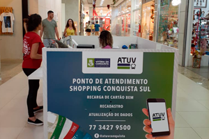 ATUV NO SHOPPING CONQUISTA SUL