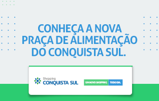 Nova praça do Conquista Sul