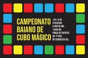 Campeonato de Cubo Mágico no Conquista Sul