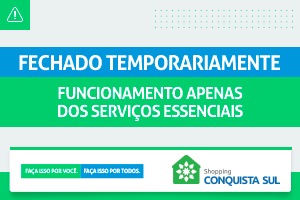 COMUNICADO CONQUISTA SUL