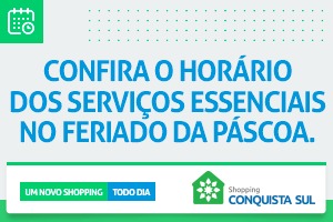 Horário Especial de Páscoa