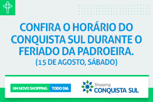 Horário de Funcionamento no feriado da Padroeira Horário de Funcionamento no feriado da Padroeira